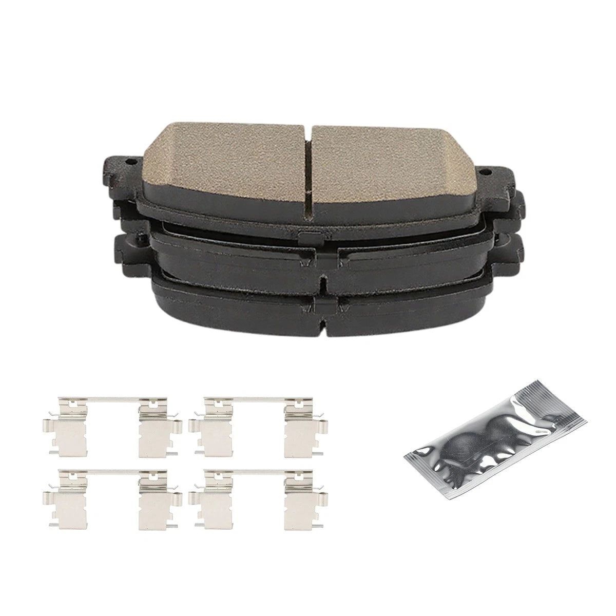 2X Brake Pad Set Front for Honda HR-V Accord (2013–2022) 17983514, D1654, 8883