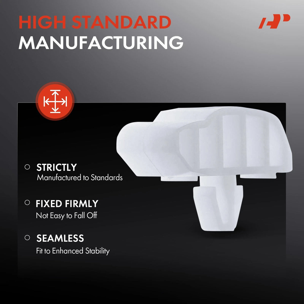 20Pcs Nylon Molding Clips for Honda Accord (75328SM4A01, 75328-SM4-A01, 25054)