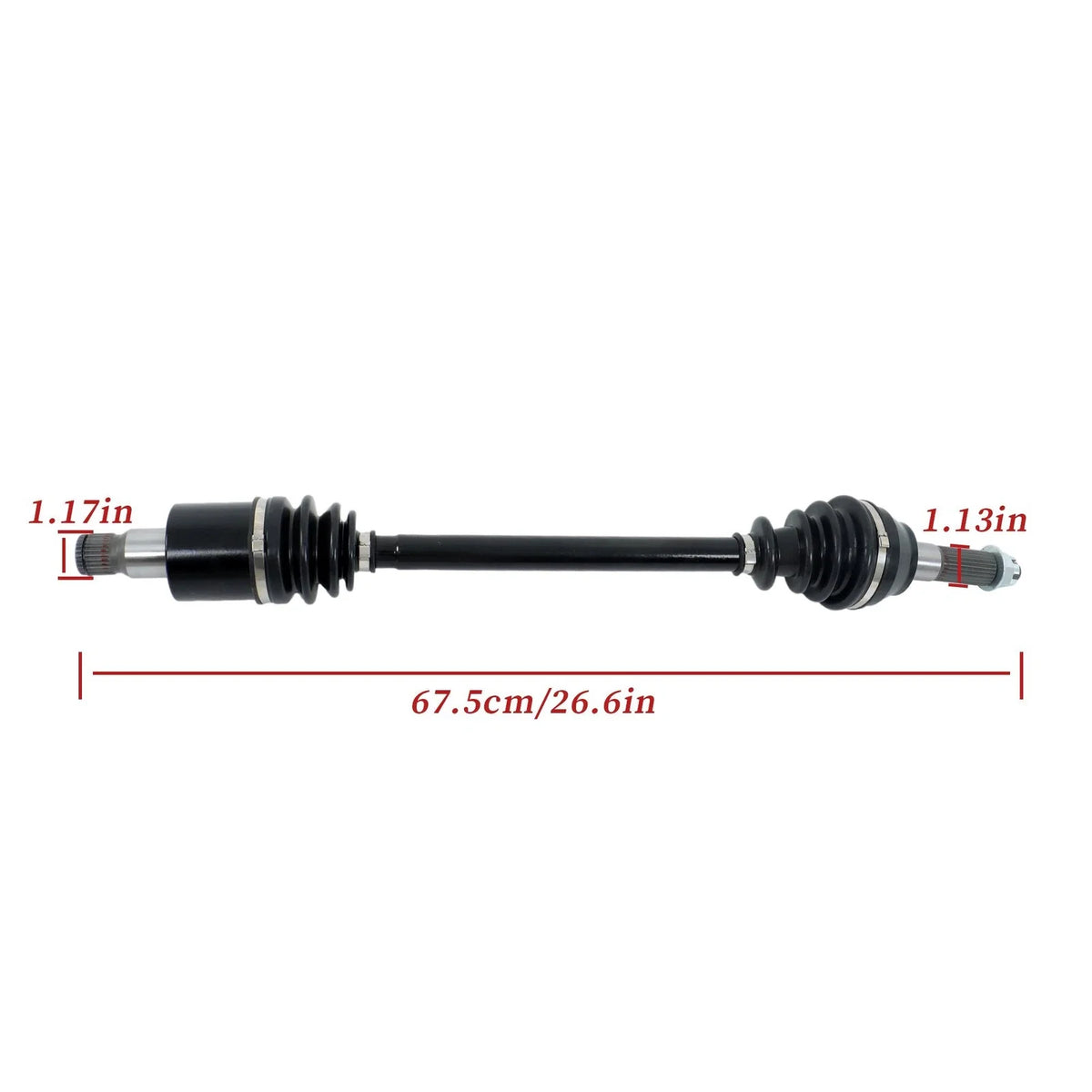 2X CV Axles Drive Shaft for Polaris RZR S 800 (2009–2014) 1332883 1332638