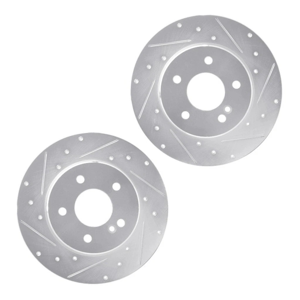 Drilled and Slotted Rotors for Mercedes-Benz C230 (2003–2007) ALX-PAU-DF-7002-63100-CLA9