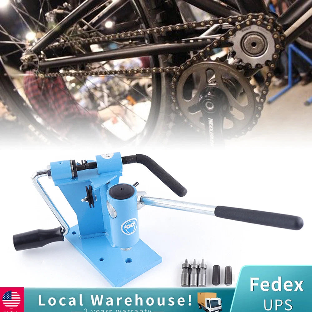 Chainsaw Chain Breaker Spinner Tool for Bench Mounting