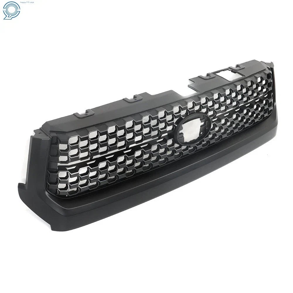 Grille and Hood Bulge Molding for Toyota Tundra (2014–2020) Black
