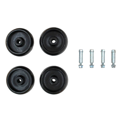 Set of 4 Deck Wheels with Bolt & Nut for John Deere Z355R Z375R Z425