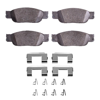 2X Brake Pad Set for Jaguar S-Type (2000–2002) 2552-0805-01