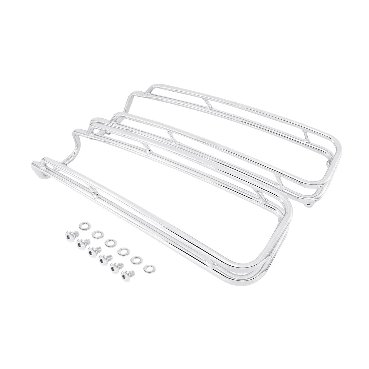 Saddlebags Lid Top Rail Guards for Harley Touring Street Road Glide (1994–2013)