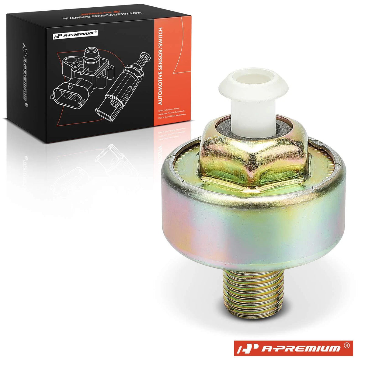 Ignition Knock Sensor for Chevrolet Celebrity (1987–1990) 10497163, 3854512, 38545125, 73024, 5S11701, SU13154, KS8