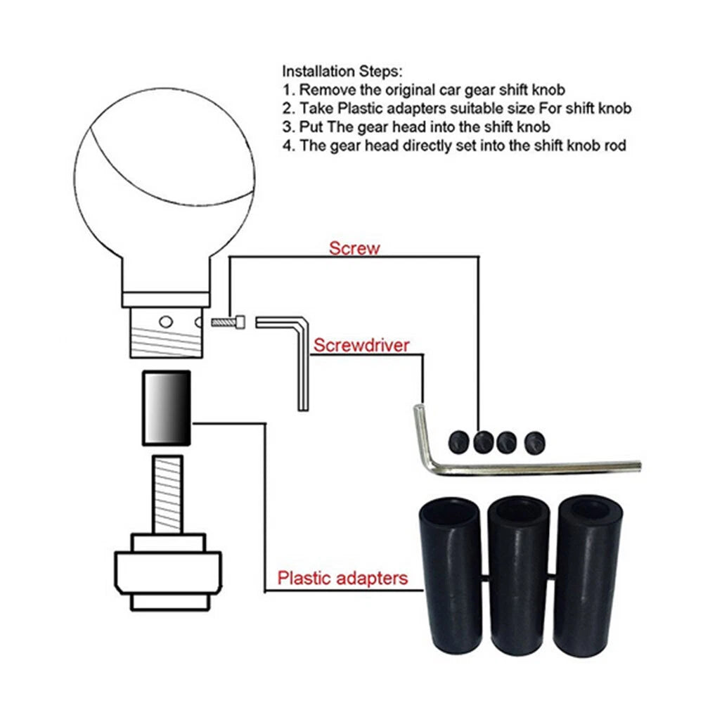 Leather Gear Shift Knob for Car Manual/Automatic
