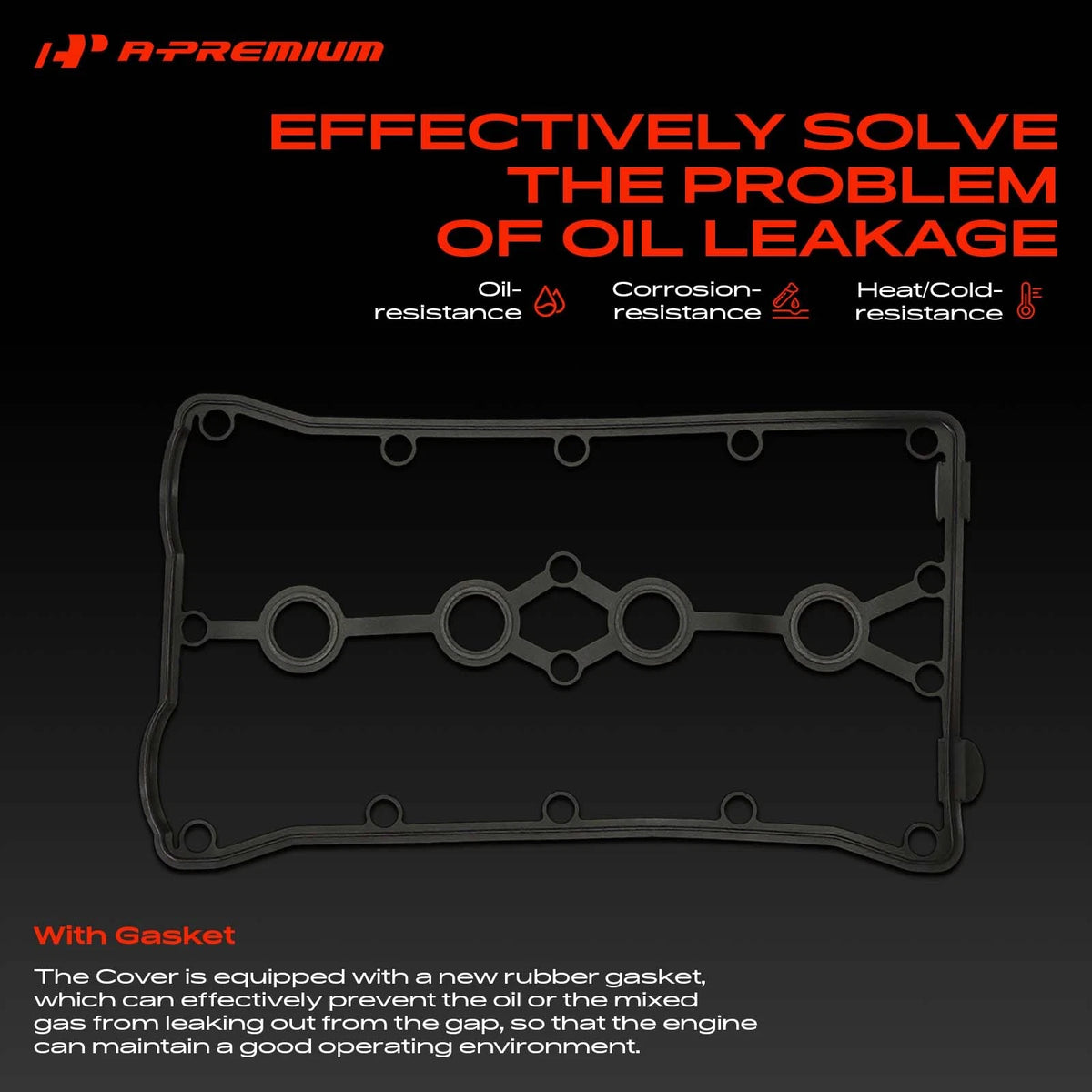 Engine Valve Cover for Chevy Aveo Pontiac Wave5 (2004–2005) 96415423 96473698 96495285 264-760