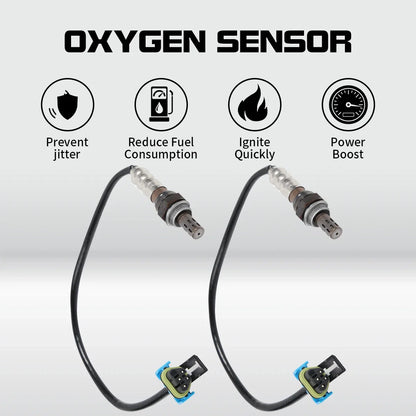 2X Oxygen O2 Sensors for Chevrolet Silverado 1500 GMC Yukon Sierra 234-4669