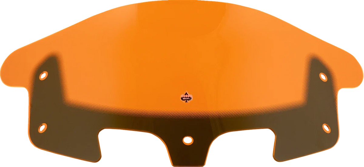 Klock Werks 10" Kolor Flare Windshield for Harley Davidson (2014–2023) - Orange Ice KWW-04-0632