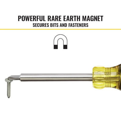 Multi-bit Tamperproof Screwdriver for Klein Tools (One Size)
