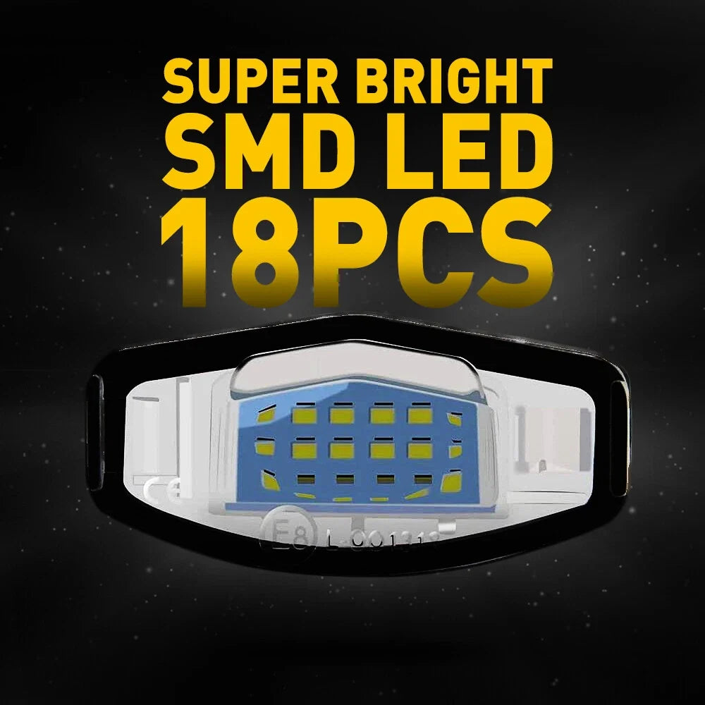2X LED License Plate Light for Honda Civic Accord Acura TL TSX MDX
