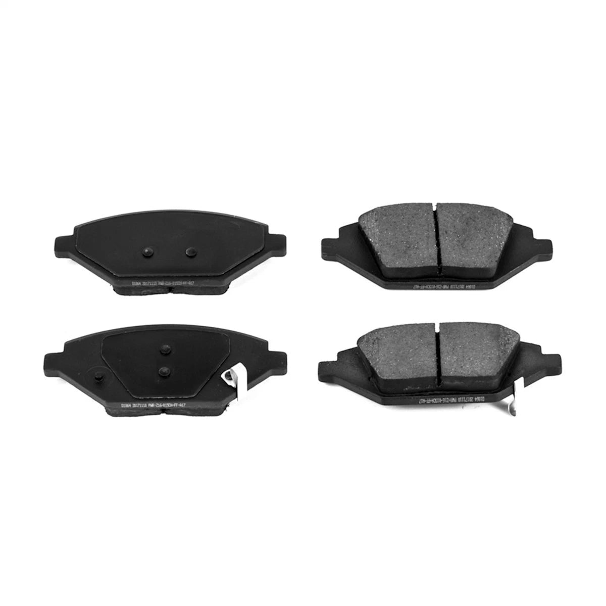2X Powerstop Brake Pad Set Front for Chevy Spark (2016–2022) 16-1864