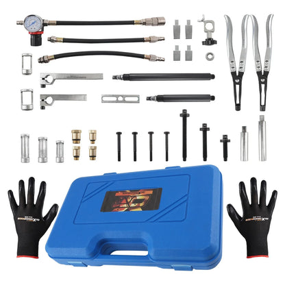 Valve Spring Compressor Stem Seal Removal Tool Kit for BMW VW Audi Mercedes (2009–2019)