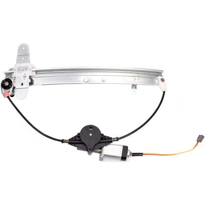Rear Left Driver Window Regulator w/ Motor for Lincoln Town Car (1998–2011) 17-00580AN, 3W1Z5423395AA