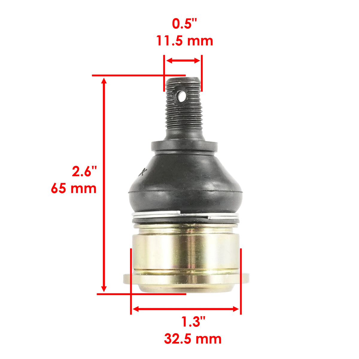 Rear Knuckle with Ball Joints for Yamaha Grizzly 700 YFM700F (2012–2026) NK138+NK139+BJ1092