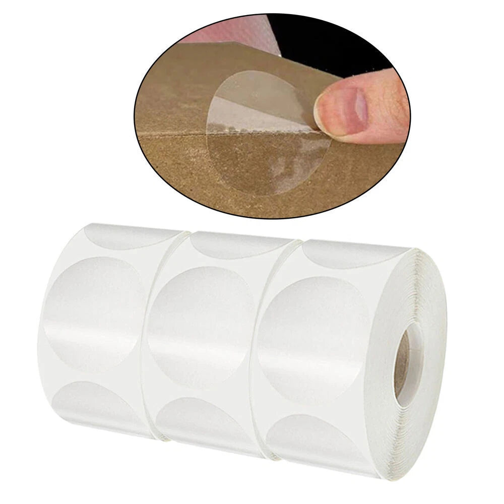 3000pcs Round Transparent Sealing Stickers for Various Uses