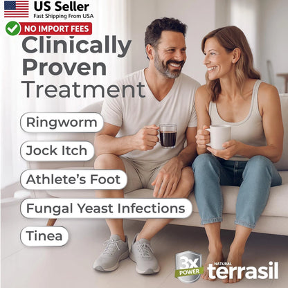 Set of 2 Terrasil Antifungal Treatment Kit 14g Cream & 75g Soap Bar