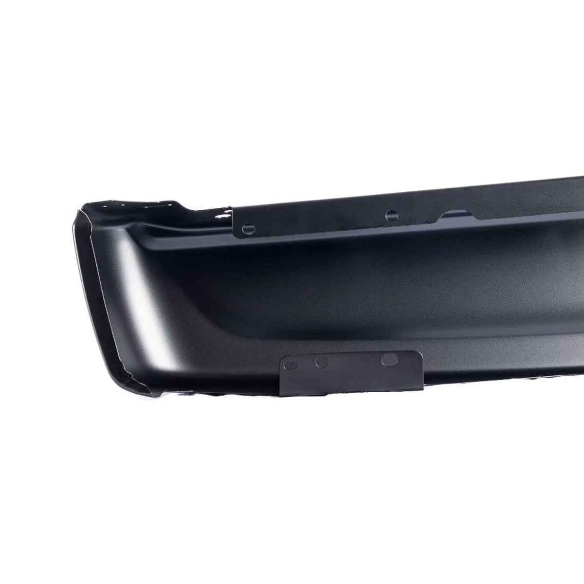 Rear Bumper End Cap for Ford F-150 (2021–2024) Primed Black Steel