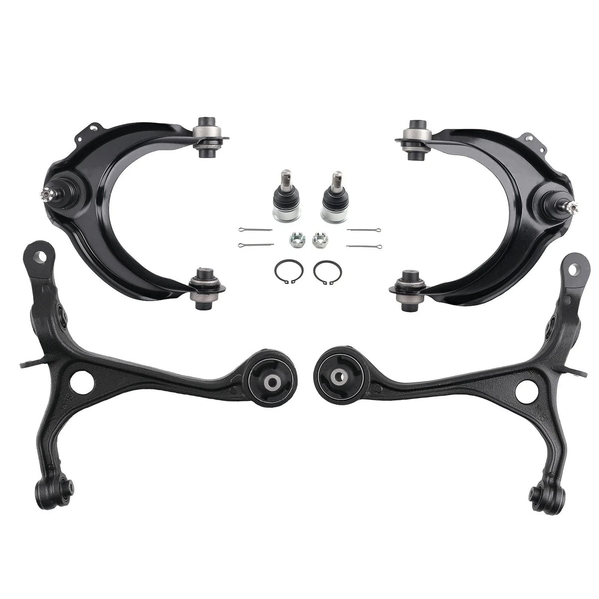 Front Upper Lower Control Arms w/Ball Joint for Acura TSX (2004–2008)