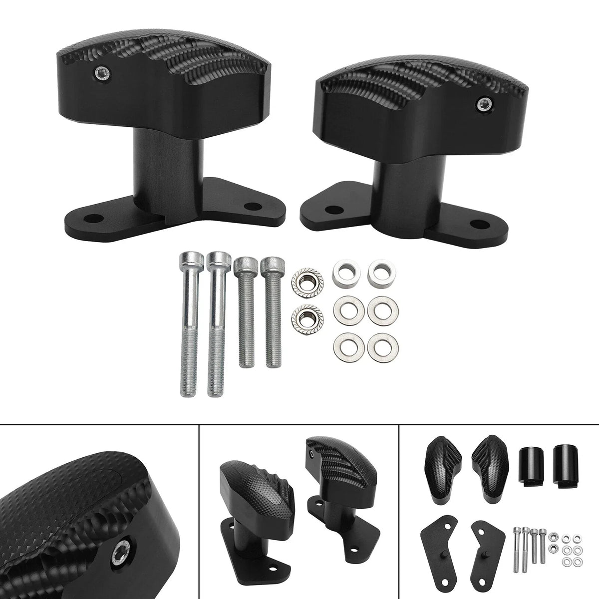 CNC Anti-Crash Frame Sliders Protector for Suzuki GSX-R1000 (2017–2023)