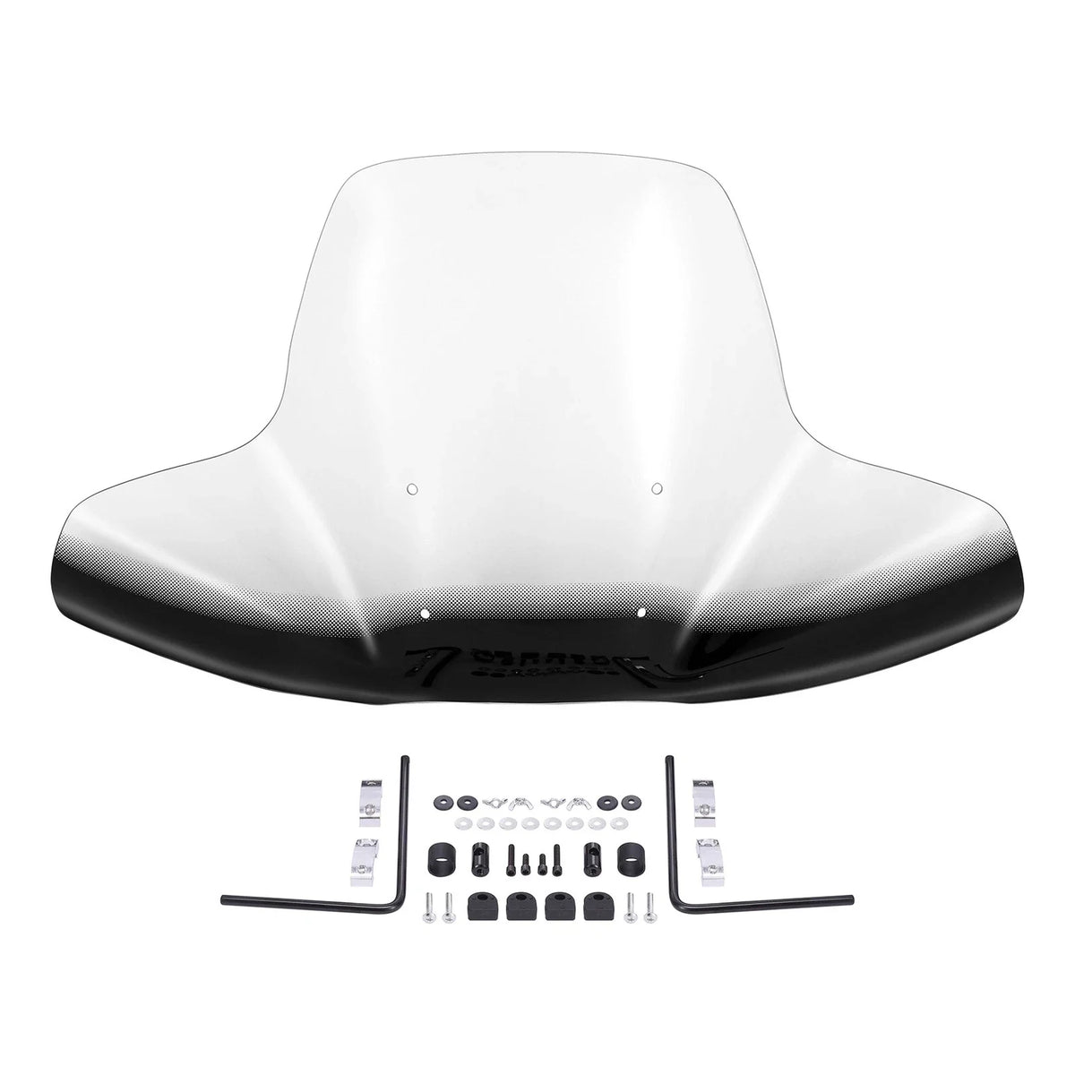 2-Tone Large Windshield for Kawasaki VN 500 750 800 900 1500 1600 1700 (US)
