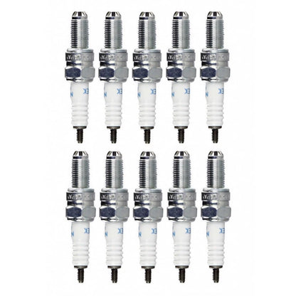 Box of 10 NGK CR9EK Spark Plugs for Triumph TT600 (2000–2003) TLX-ngk4548-CL360A84