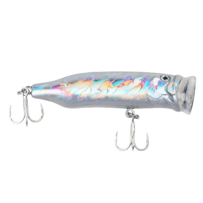 10g Popper Fishing Lure with 3D Eyes for Enhanced Attraction