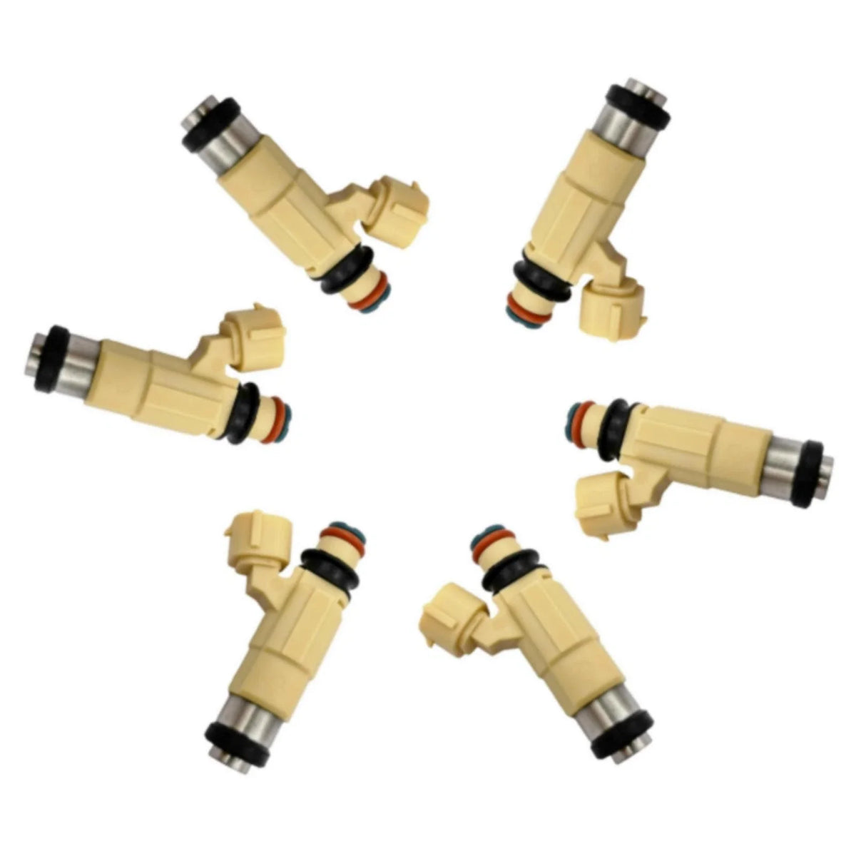 6X Fuel Injector for Yamaha 200HP 225HP F200 F225 (2002–2012)