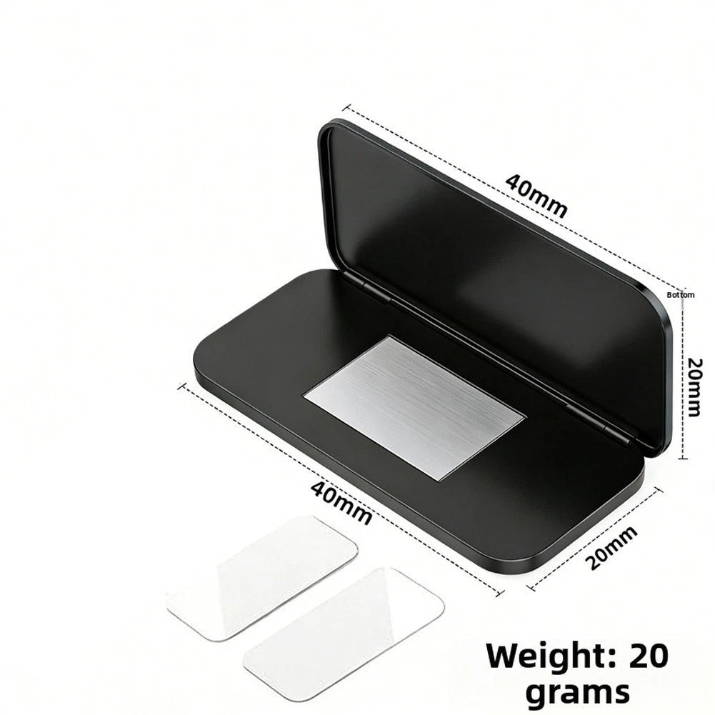 Stainless Steel Magnetic Door Catch for Cabinets and Drawers (No Drilling)
