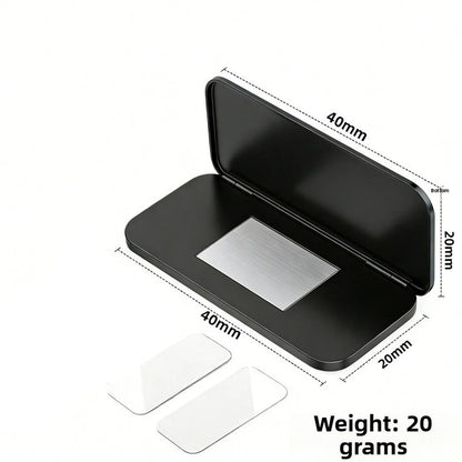 Stainless Steel Magnetic Door Catch for Cabinets and Drawers (No Drilling)