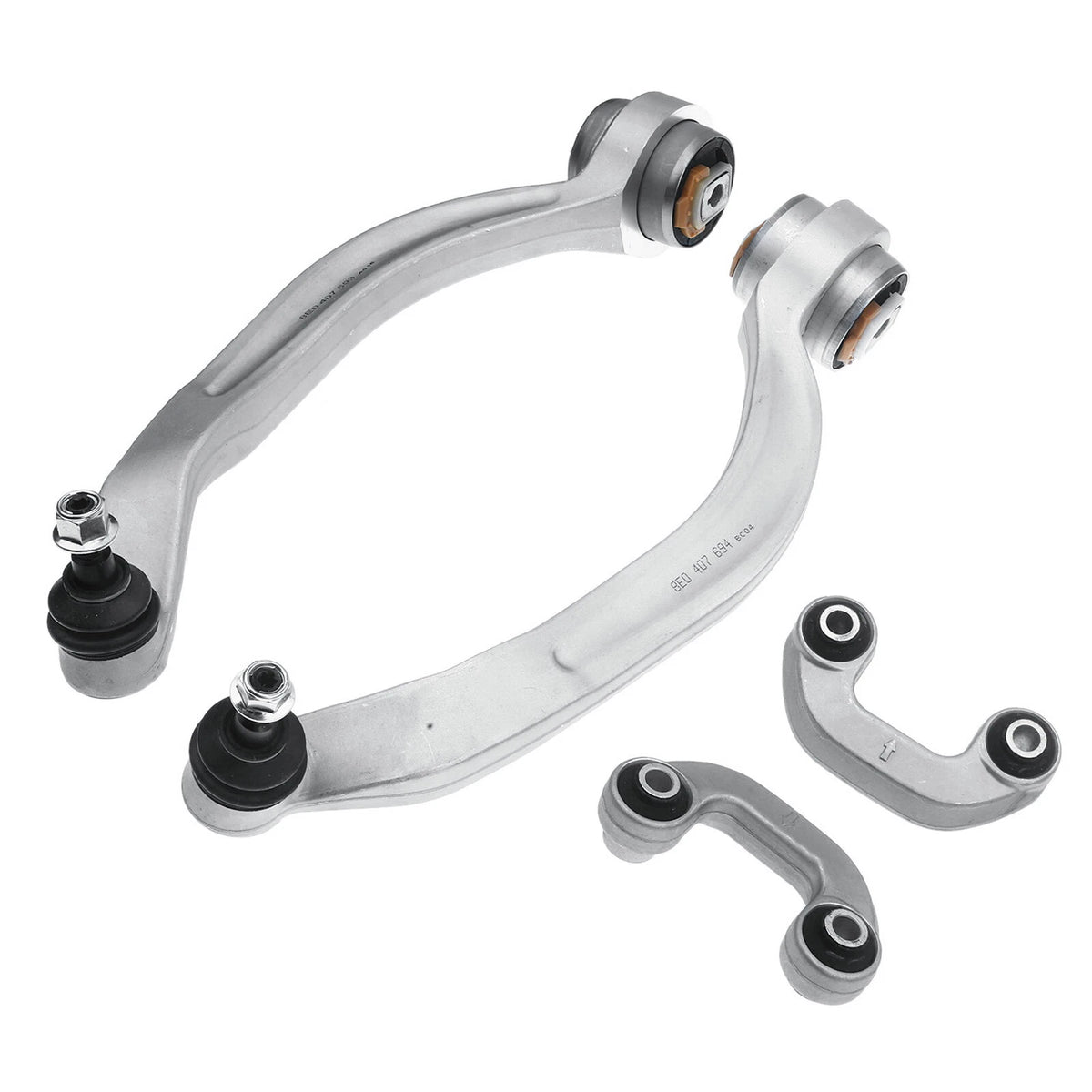 Set of 4 Front Control Arm Sway Bar Links for Volkswagen Passat (1998–2005)