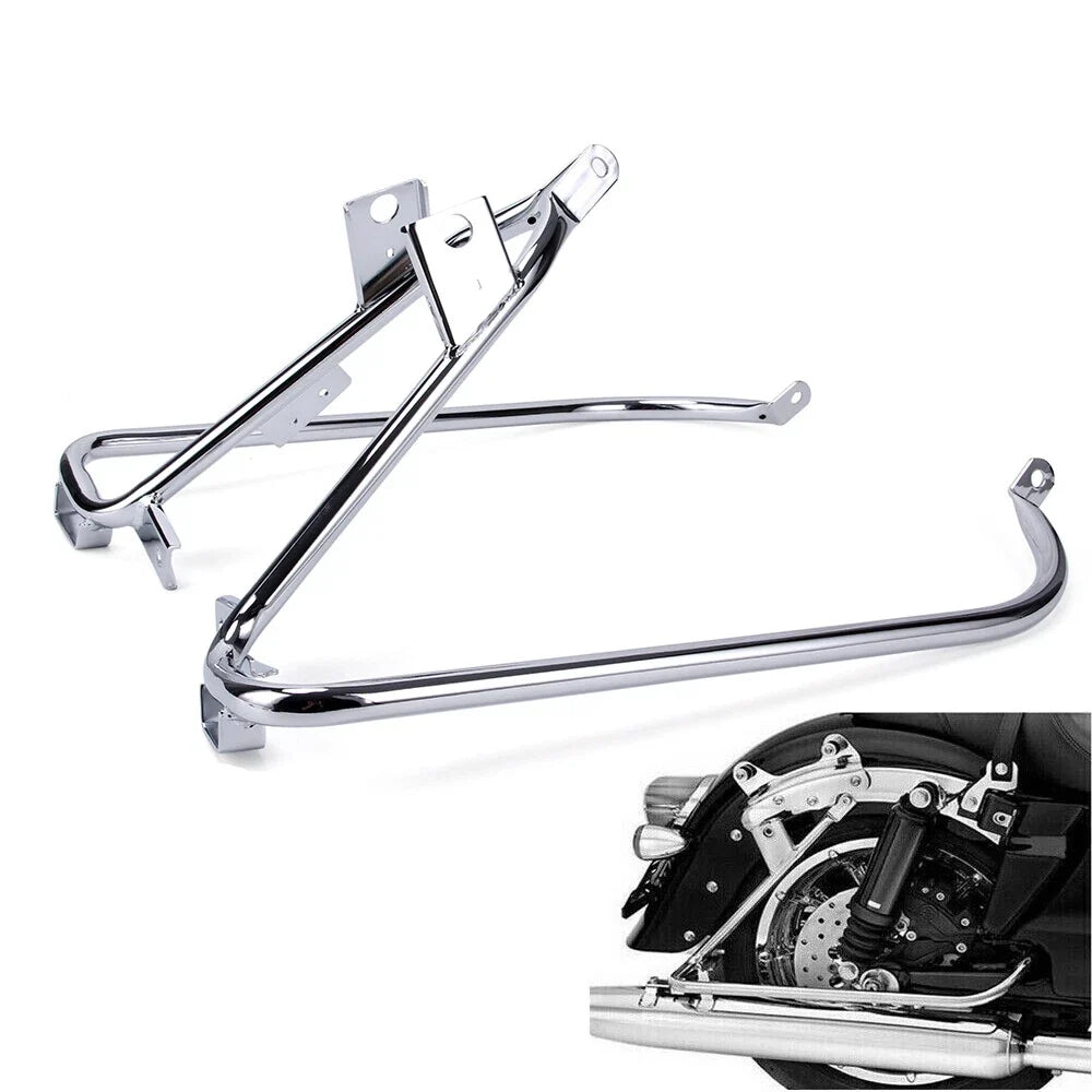 Saddlebag Support Conversion Brackets for Harley Touring Street Glide (2009–2013)