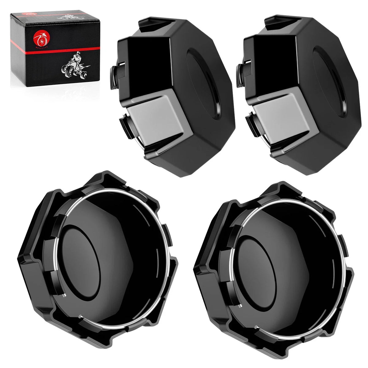 Set of 4 Wheel Rim Caps for Polaris Ranger XP 900 (2013–2019) 1521954-067