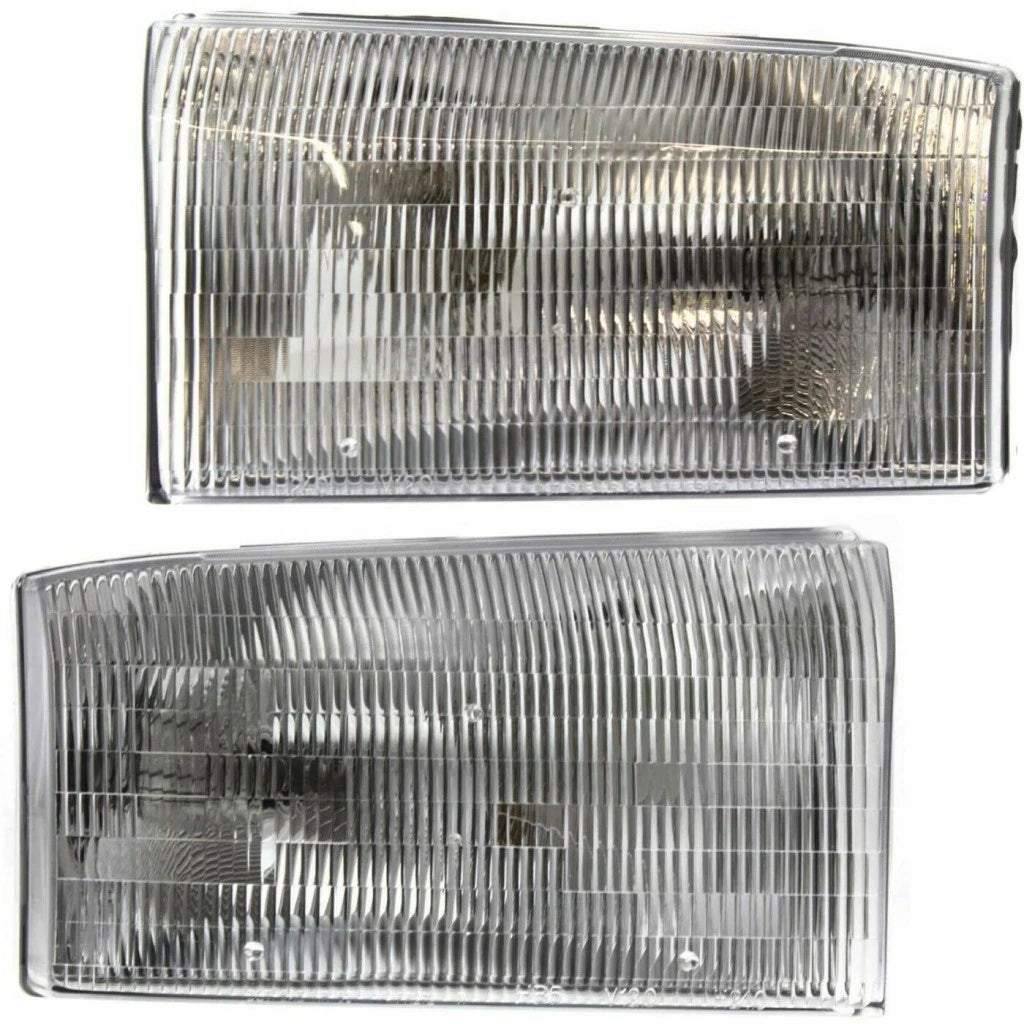 Headlight Pair for Ford Excursion (2000–2001) PLX-M0-20-5362-00-9-CL360A1, FO2502147, FO2503147