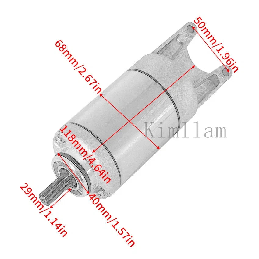 Starter Motor for KTM 1290 Super Adventure S (2018–2020) & Super Duke R (2018–2021)