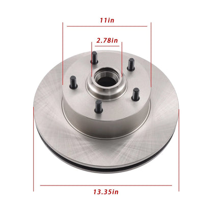 Front Disc Brake Kit for Oldsmobile Cutlass Pontiac (1968–1972)