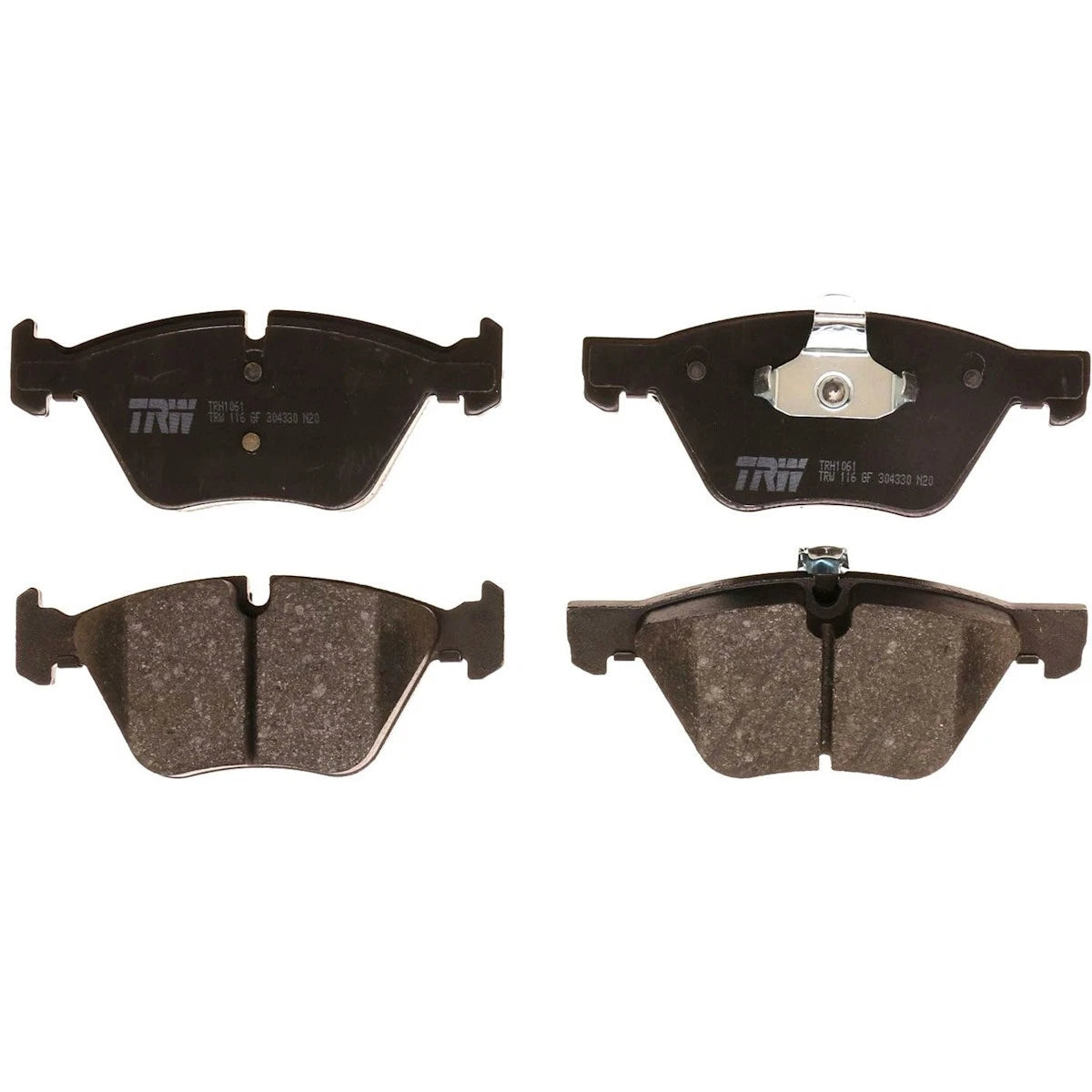 2X Brake Pad Set for BMW 525 328 330 325 Z4 128i (2010–2016) TRH1061