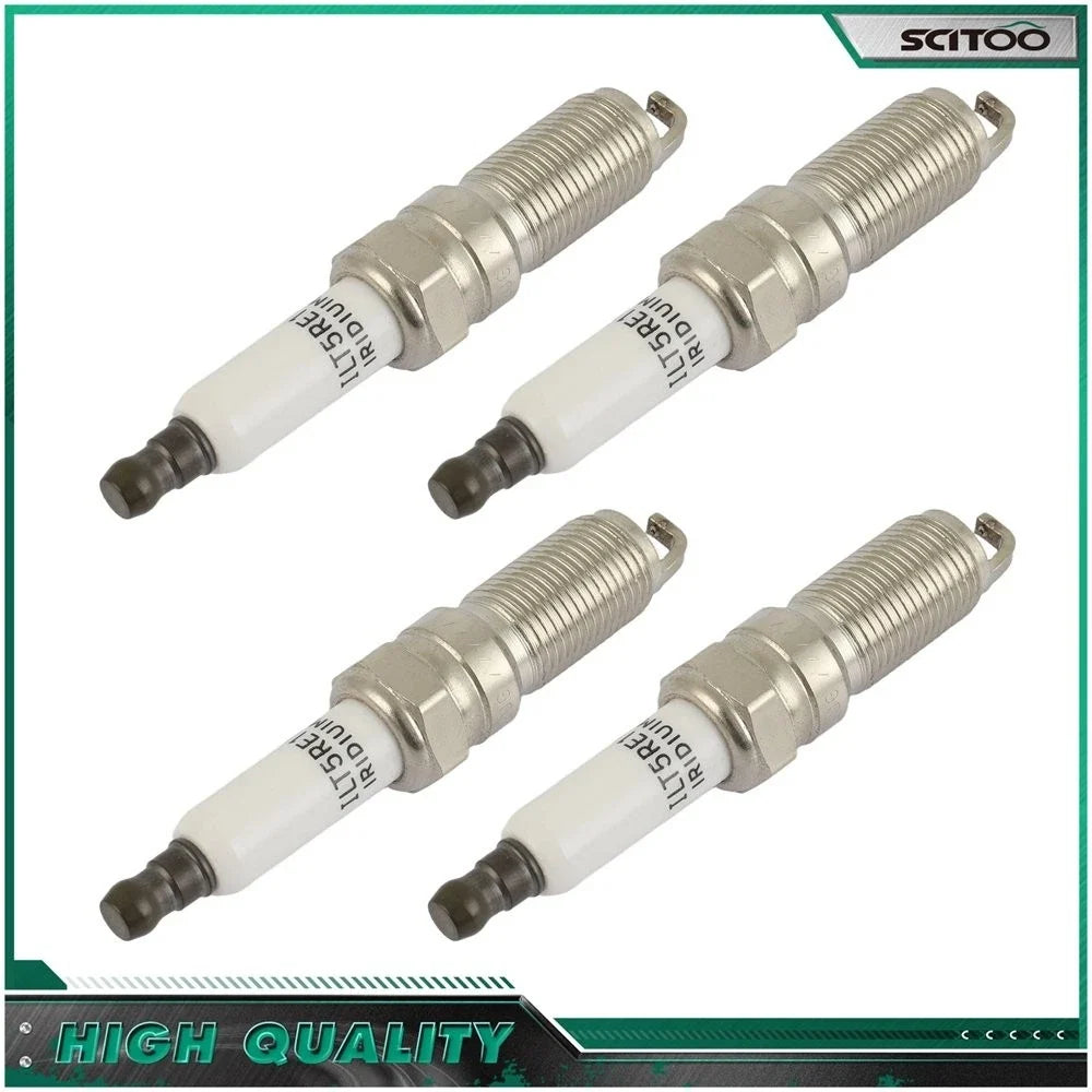 4X Iridium Spark Plugs for Chevrolet Colorado GMC Canyon (2004–2006) L4 2.8L