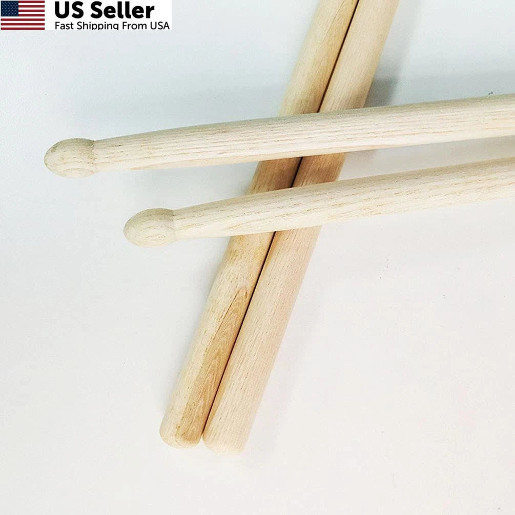 2X Maple Wood Drumsticks for Percussion Instruments