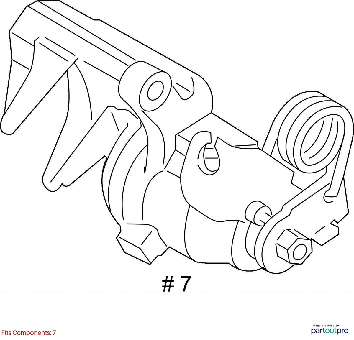 Housing for Ford Lincoln Edge MKX (2011–2015) DT4Z2552C
