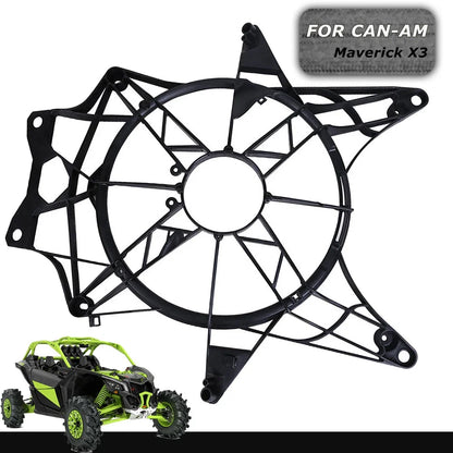 Cooling Radiator Fan Cover Housing Frame for Can-Am Maverick X3/MAX (2017–2023)