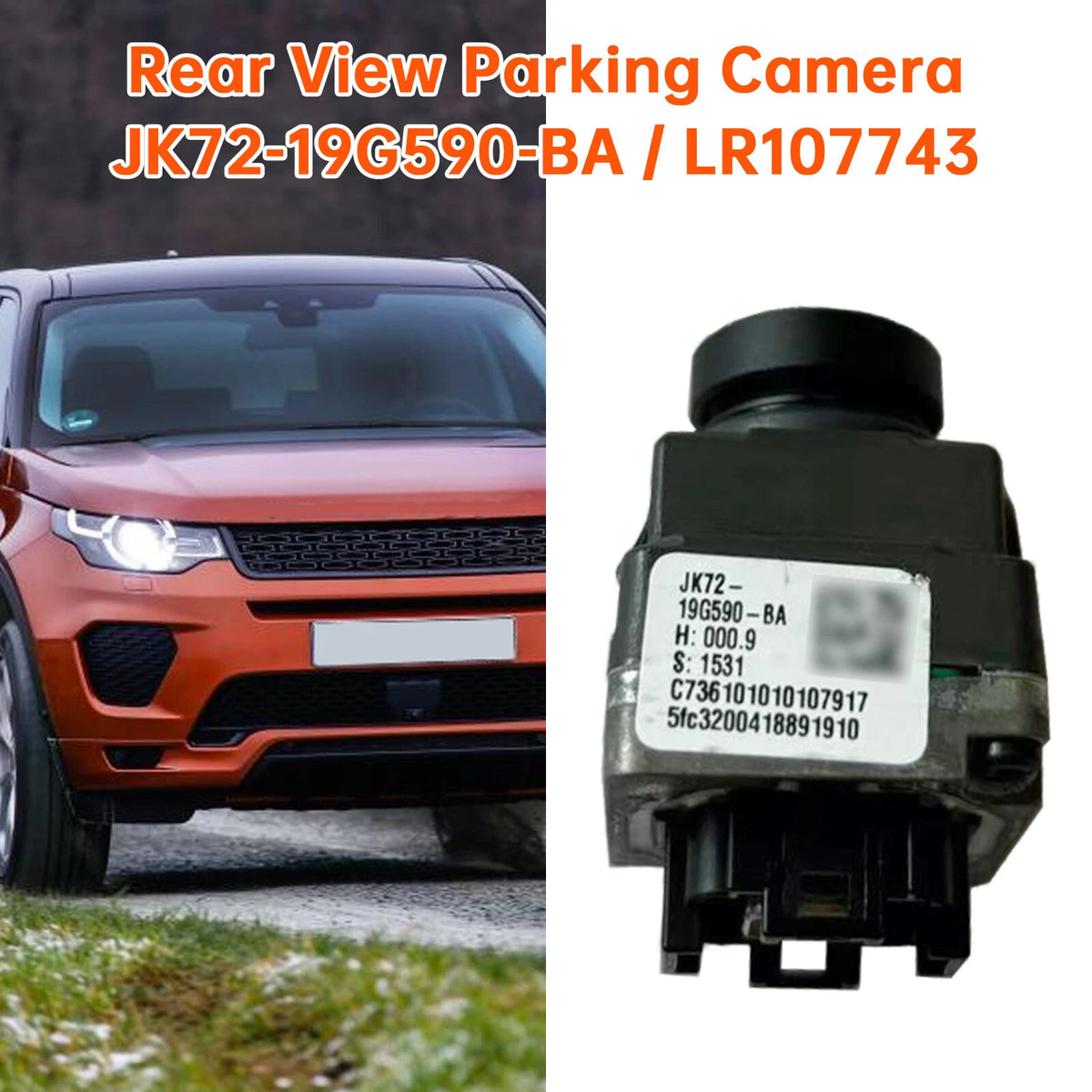 Rear Reverse Parking Assist Camera for Discovery Sport (2018) JK72-19G590-BA, LR107743