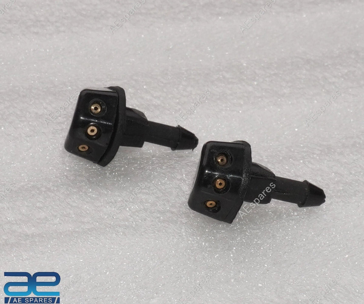 2X Front Windshield Wiper Washer Jet Nozzles for Honda Amaze Brio Datsun Go