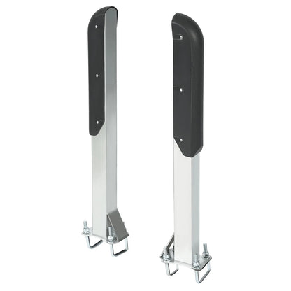 2" Trailer Frames Pair of Zinc-Plated Guide On for Pontoon Boat