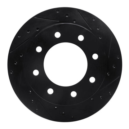 Rotor Set for GMC Sierra 1500 HD (2005–2006) | Drilled and Slotted | ALX-PAU-DF-8002-48058-CLA8