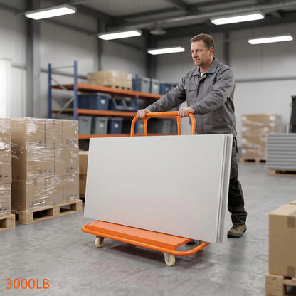 3000LBS Commercial Grade Drywall Cart Dolly for Handling Sheetrock