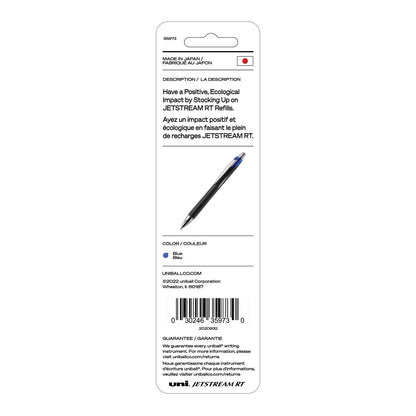 1.0mm Blue Ballpoint Pen Refills for Uniball Jetstream (No Part Numbers)