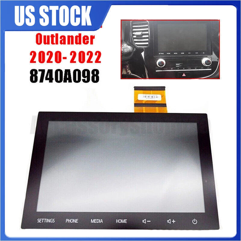 8" LCD Touch Screen Radio for Mitsubishi Outlander (2020–2022) 8740A098, 8740A103, 8740A042, 8740A130, 8740A101, 8740A100