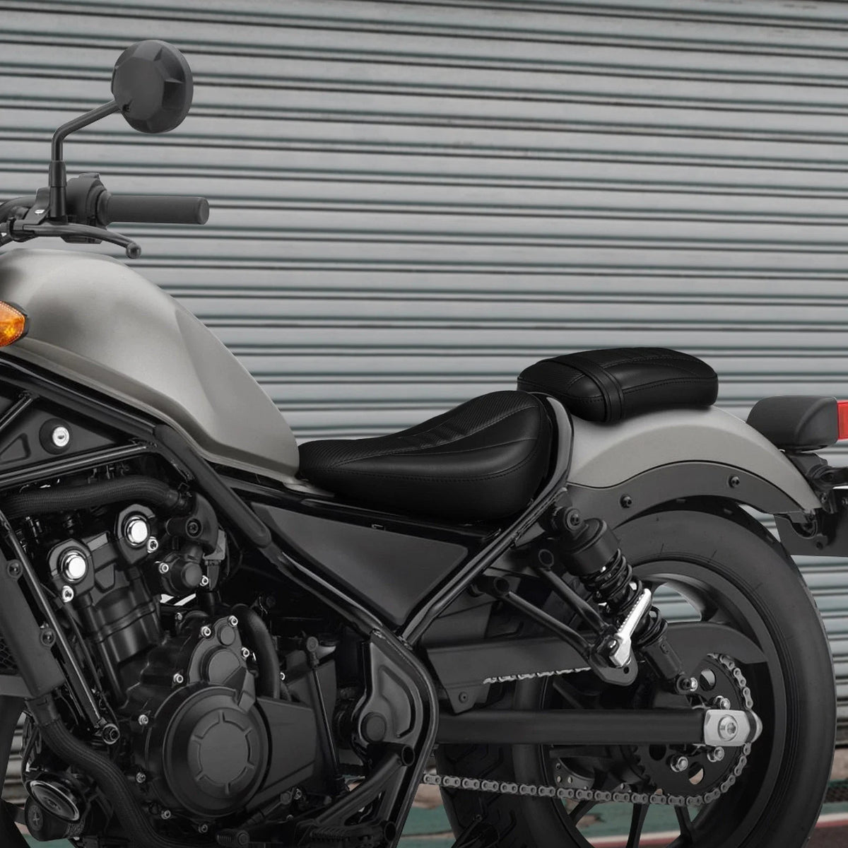 Driver & Passenger Seats for Honda Rebel 300 CMX300 (2017–2024) Black